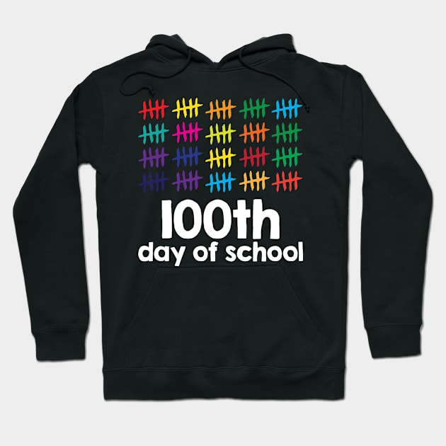 100th Day of School Hoodie by albanyretro